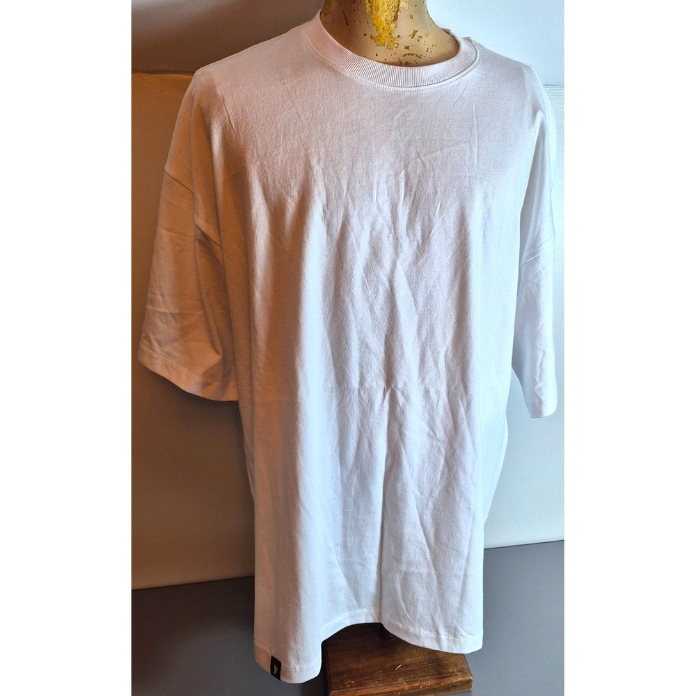 Cove DIE ON EMPTY Mens Heavyweight Cotton T-Shirt XXL White NEW NWOT